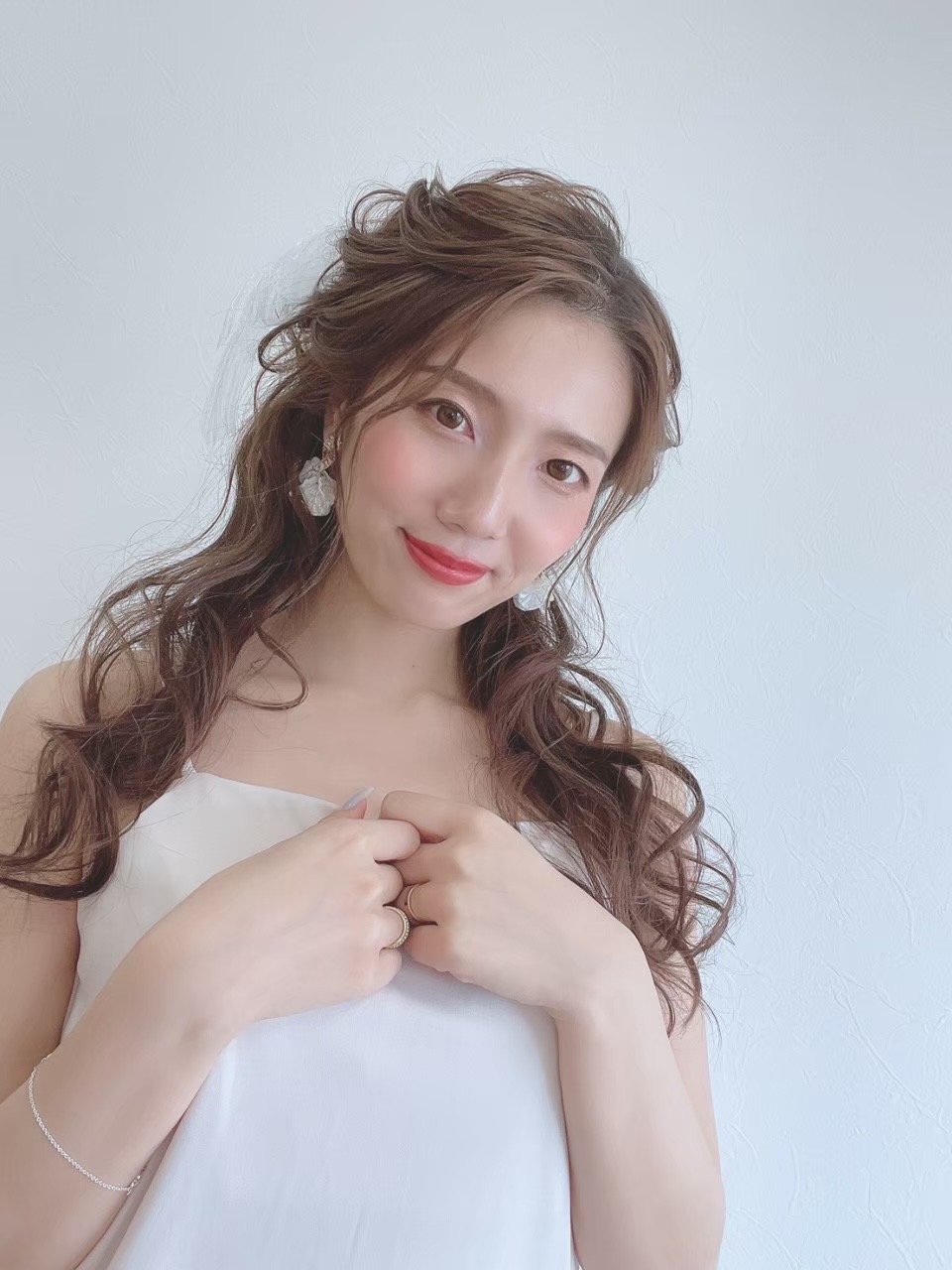 洋装のヘアスタイル