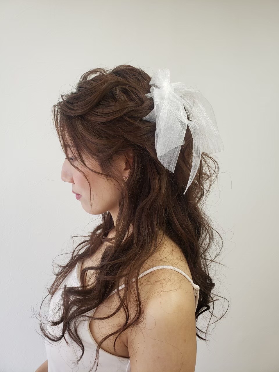 洋装のヘアスタイル