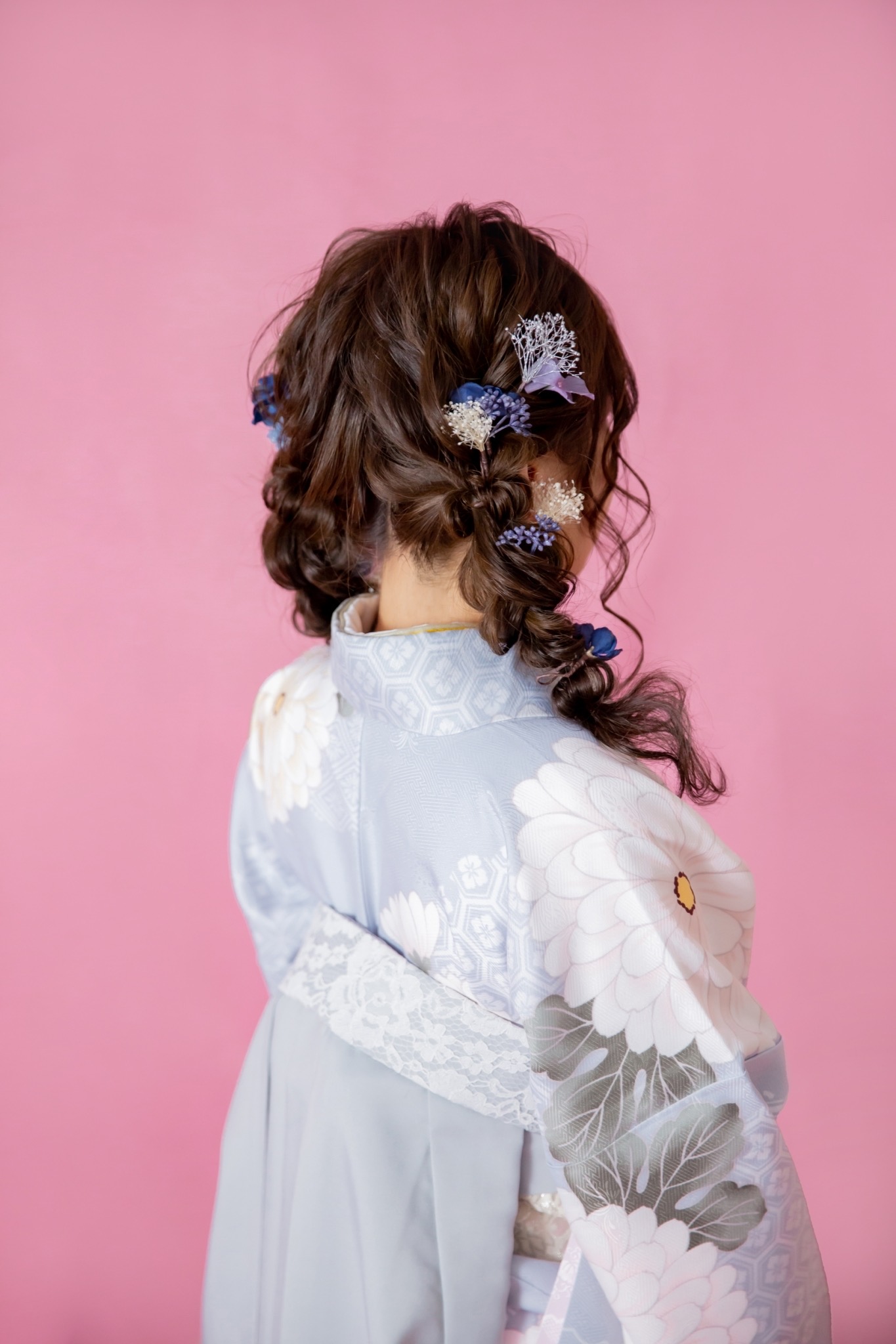 洋装のヘアスタイル