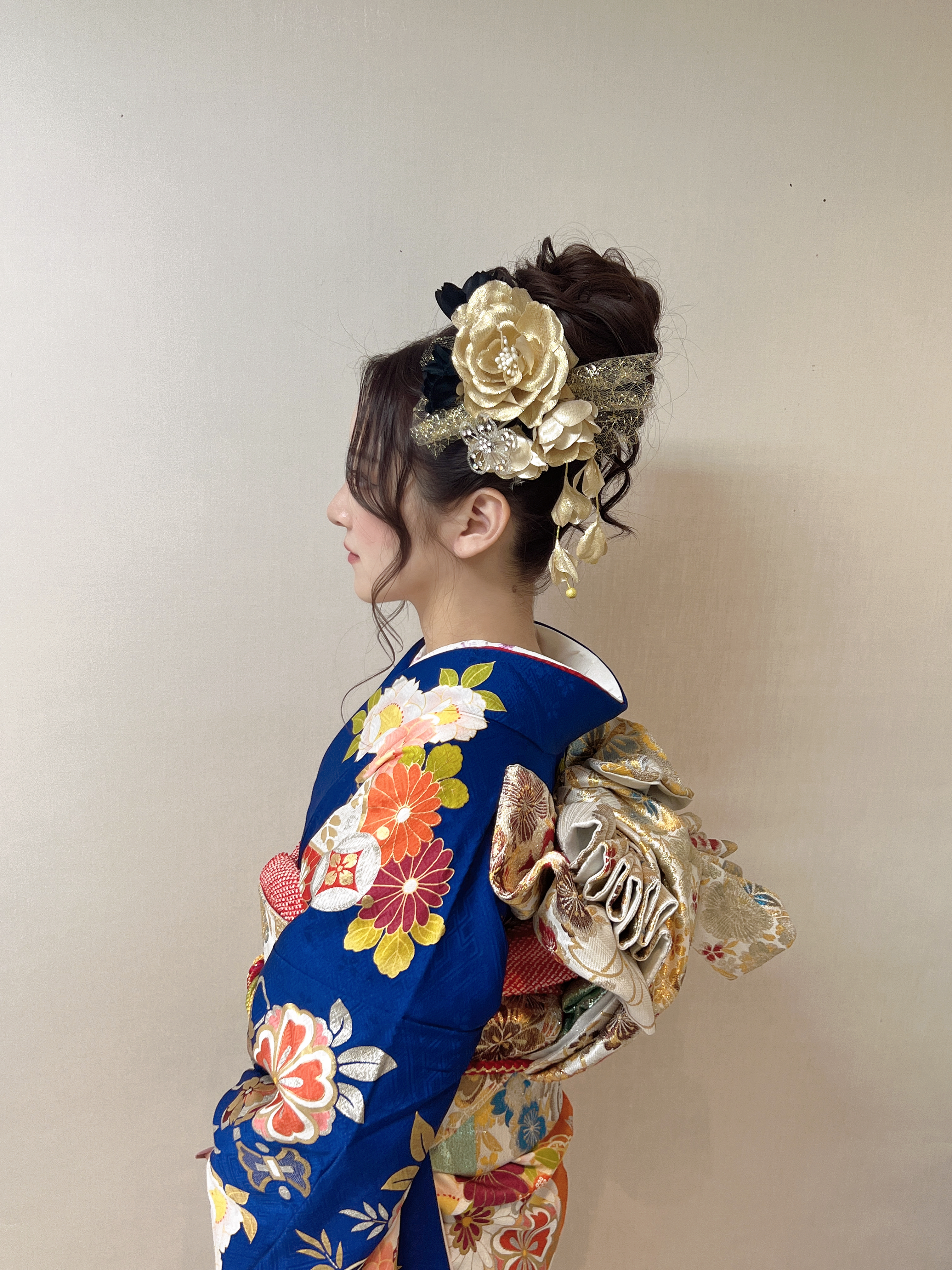 洋装のヘアスタイル