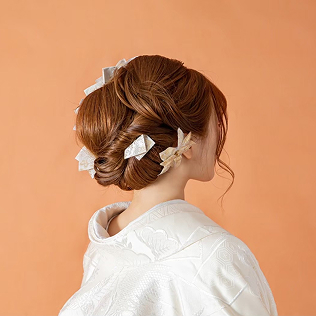 和装のヘアスタイル
