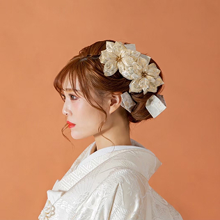和装のヘアスタイル