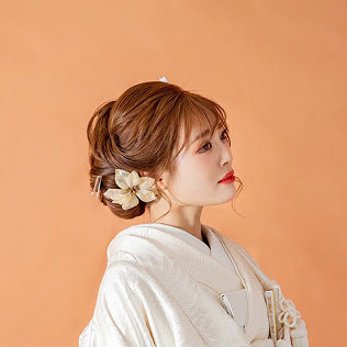 和装のヘアスタイル