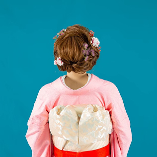 和装のヘアスタイル