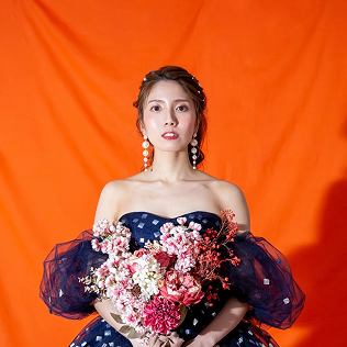 洋装のヘアスタイル